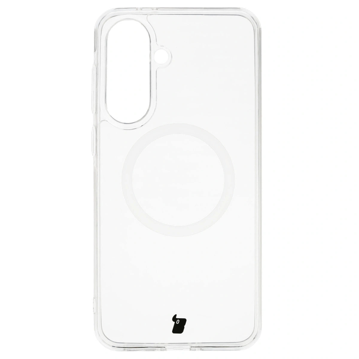 Handyhülle mit Magnetring für Galaxy A37 5G / A36 5G, Bizon Case CrystalO, Transparent