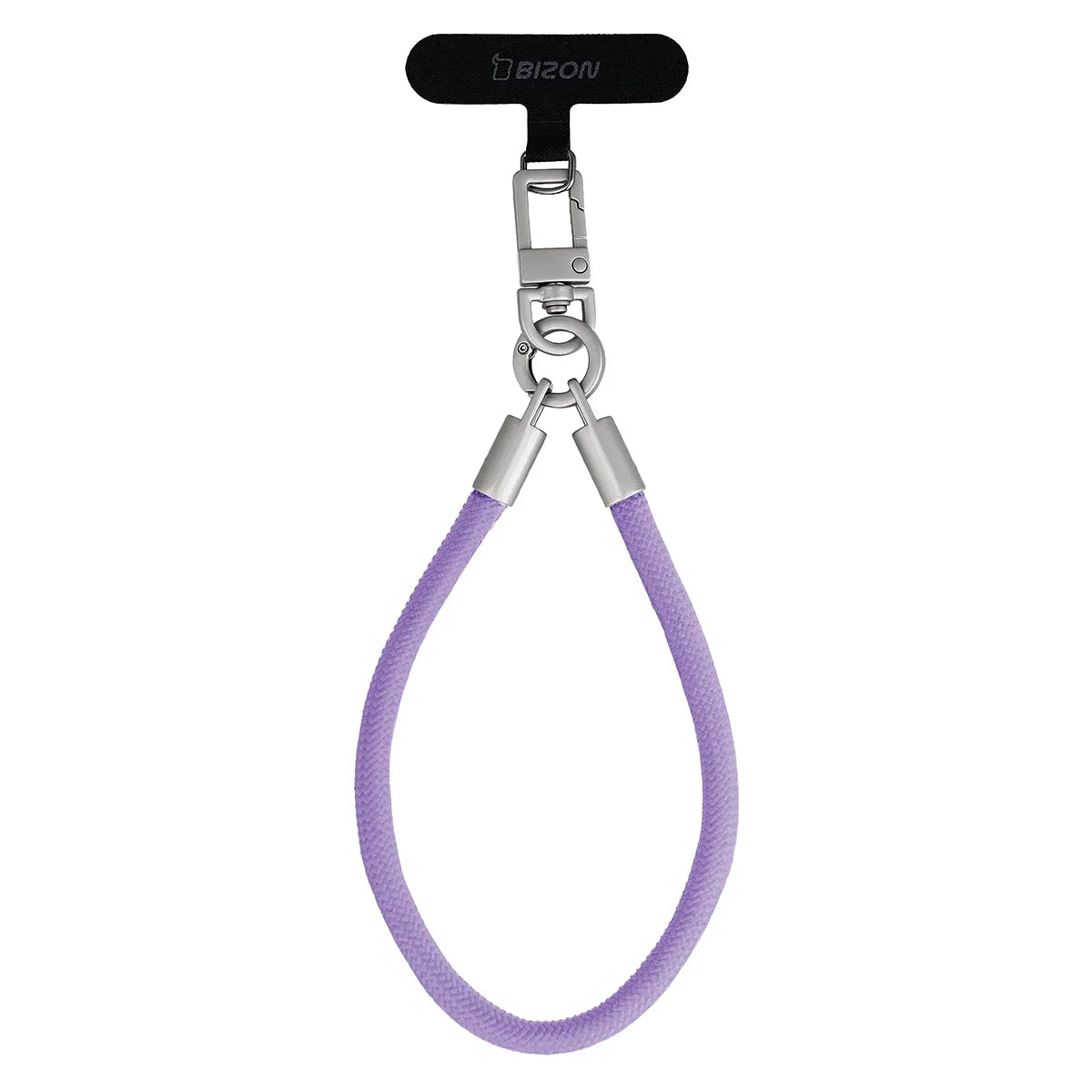 Universelle Handy-Lanyard für Handgelenk, Hals und Schulter, Bizon Accessories ReLoop, Violett (2/6)