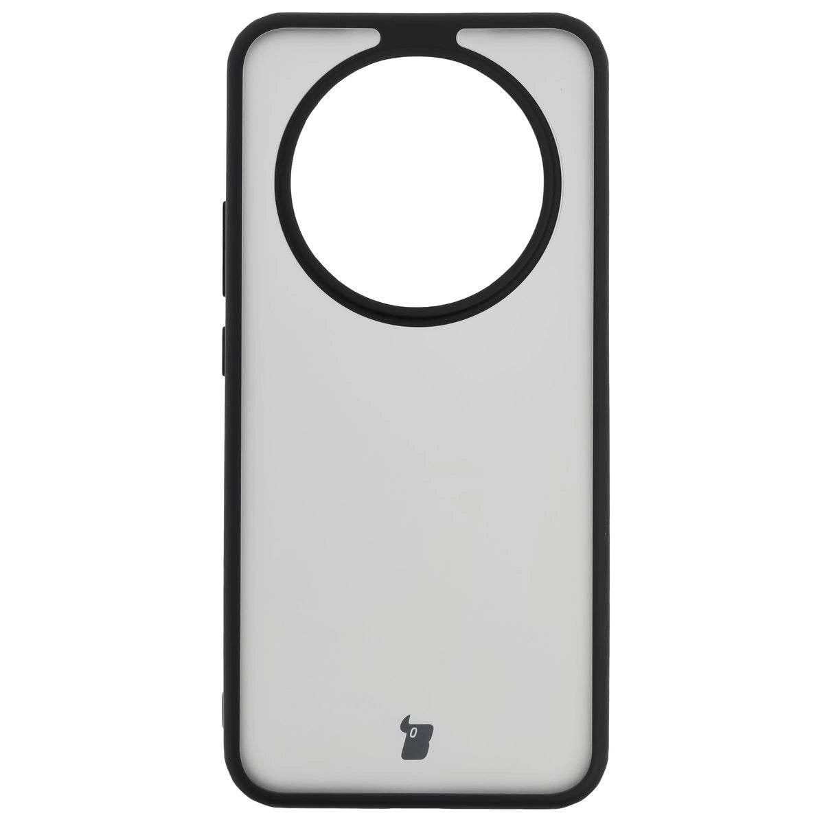 Schutzhülle + gehärtetem Glas für Honor Magic8 Lite, Bizon Angelo Pack, Getönte mit schwarzem Rahmen