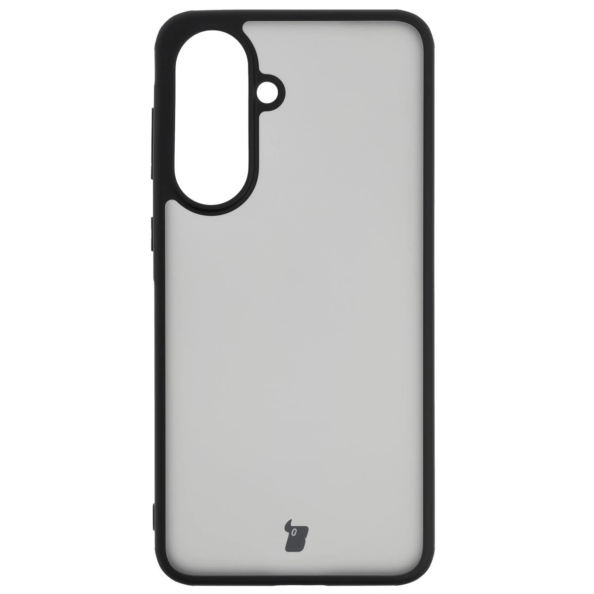 Schutzhülle + gehärtetem Glas für Galaxy A57 5G, Bizon Angelo Pack, Getönte mit schwarzem Rahmen