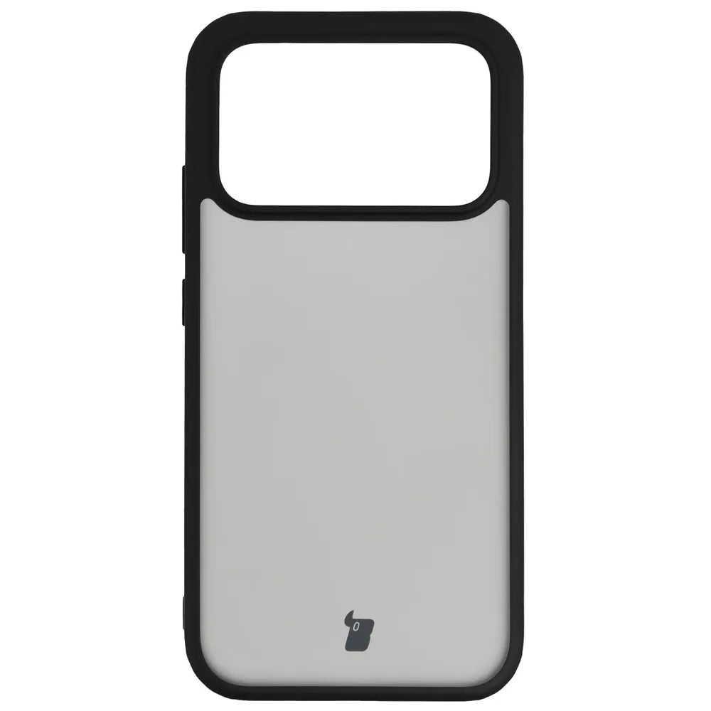 Schutzhülle + gehärtetem Glas für Xiaomi POCO F9 Pro, Bizon Angelo Pack, Getönte mit schwarzem Rahmen (2/8)