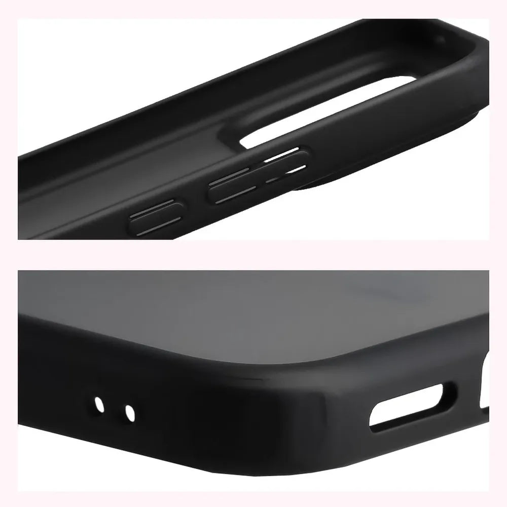 Schutzhülle + gehärtetem Glas für Xiaomi POCO F9 Ultra, Bizon Angelo Pack, Getönte mit schwarzem Rahmen (5/8)
