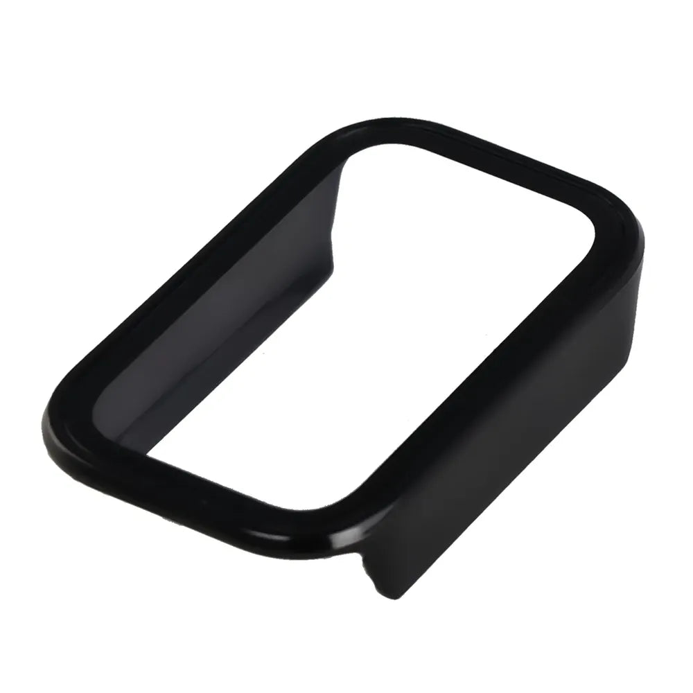 Schutzhülle mit Glas für Xiaomi Smart Band 11 Active, Bizon Case Watch Adamo, Schwarz (6/8)