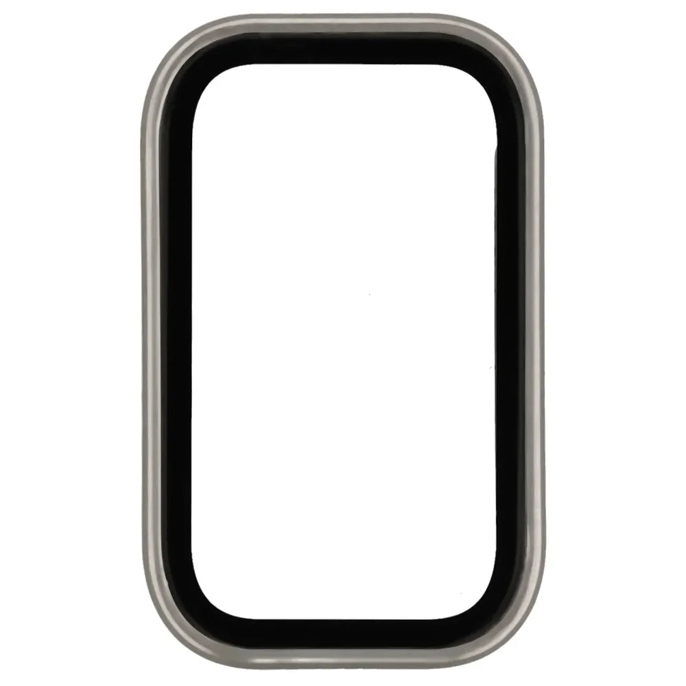 Schutzhülle mit Glas für Xiaomi Smart Band 11 Active, Bizon Case Watch Adamo, Satin Champagner (8/8)