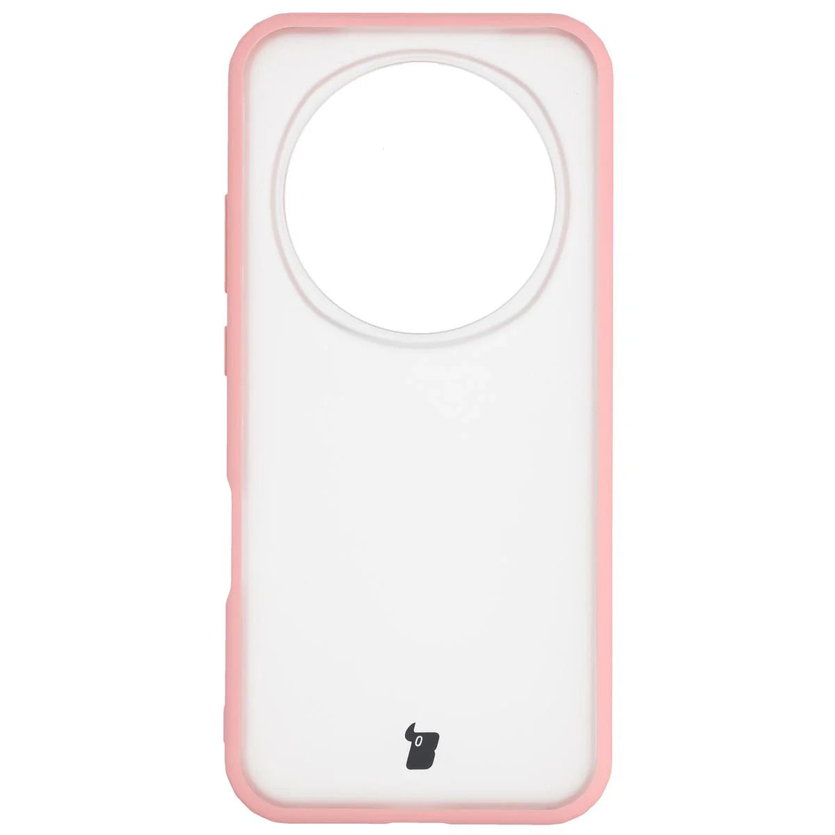 Handyhülle für Honor Magic8 Pro, Bizon Case Angelo, Semitransparent mit hellrosa Rahmen