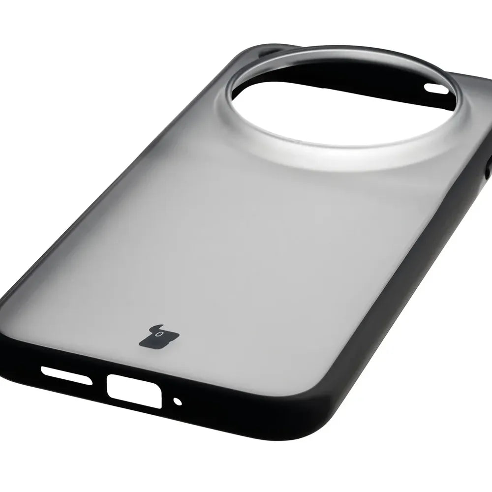 Handyhülle für Vivo X500 Pro, Bizon Case Angelo, Getönte mit schwarzem Rahmen (5/6)