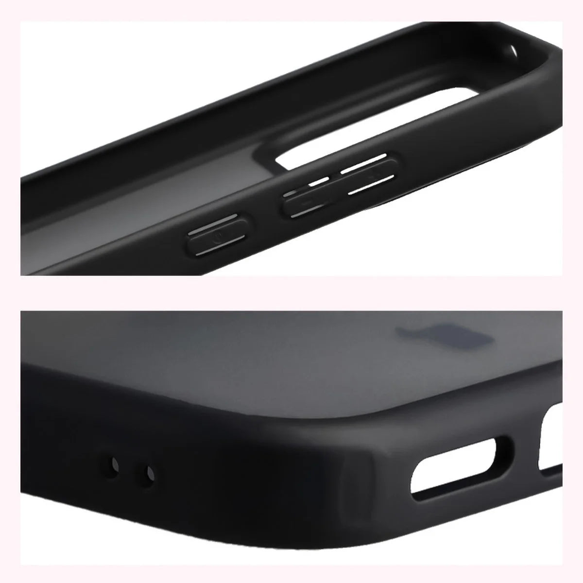 Handyhülle für Xiaomi POCO F9 Pro, Bizon Case Angelo, Getönte mit schwarzem Rahmen (4/6)