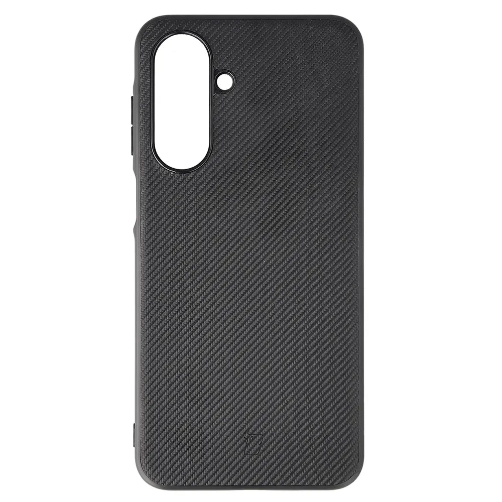 Hülle mit Handgelenkband für Galaxy A18 4G/5G / A17 4G/5G, Bizon Case CarbO, Schwarz (2/6)