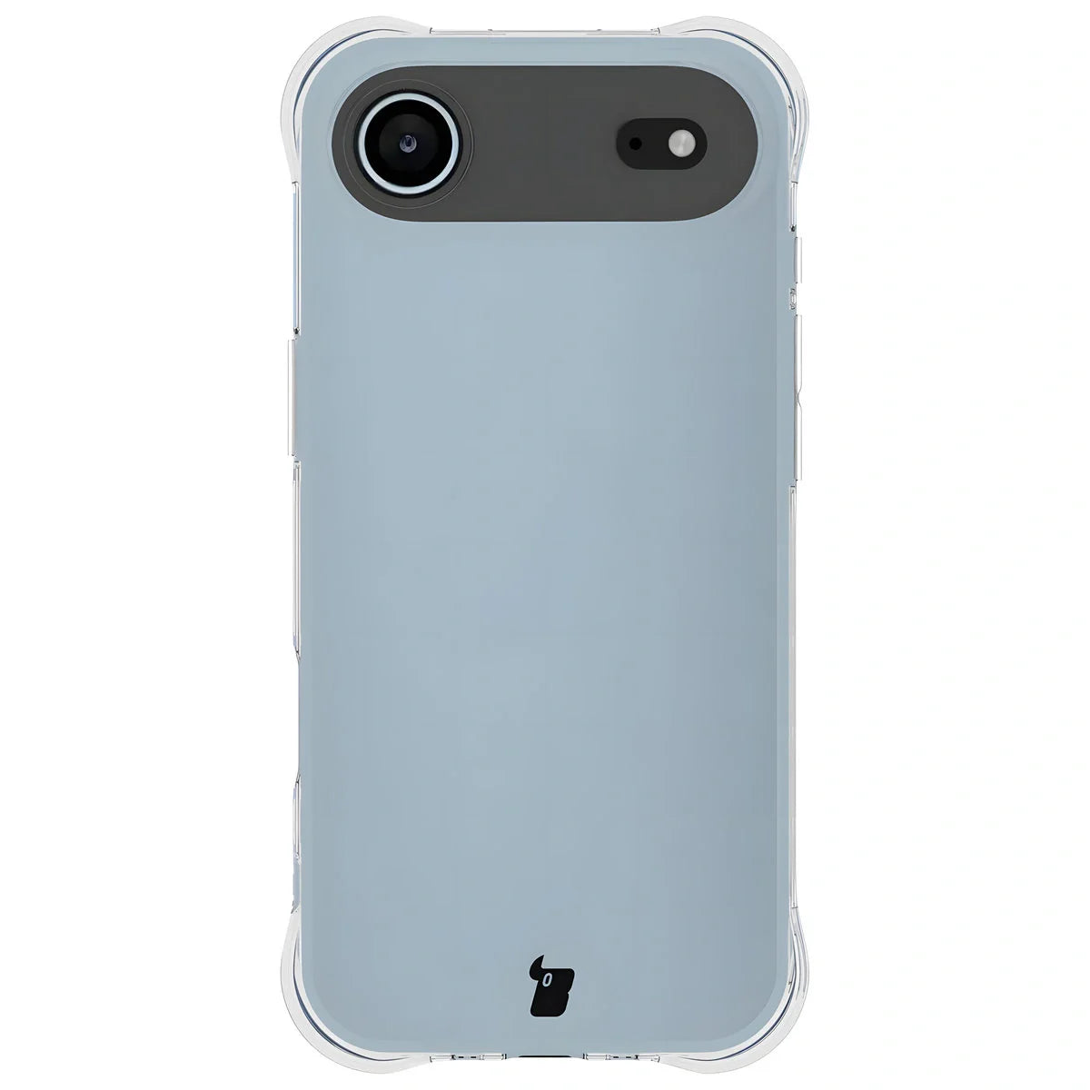 Schutzhülle + 2x gehärtetes Glas für iPhone Air, Bizon Case Clear Pack, Transparent