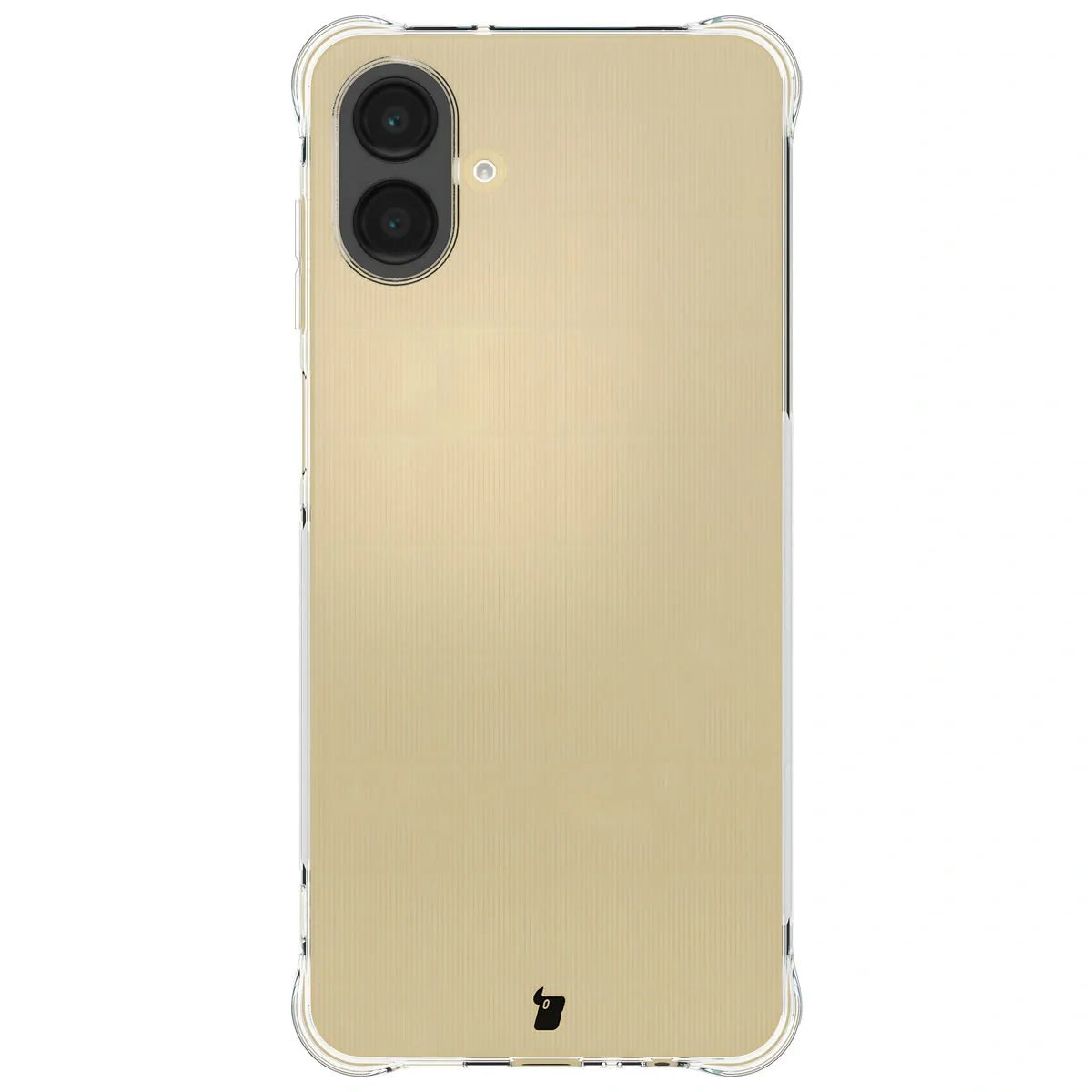 Schutzhülle + 2x gehärtetes Glas für Galaxy A07 4G, Bizon Case Clear Pack, Transparent