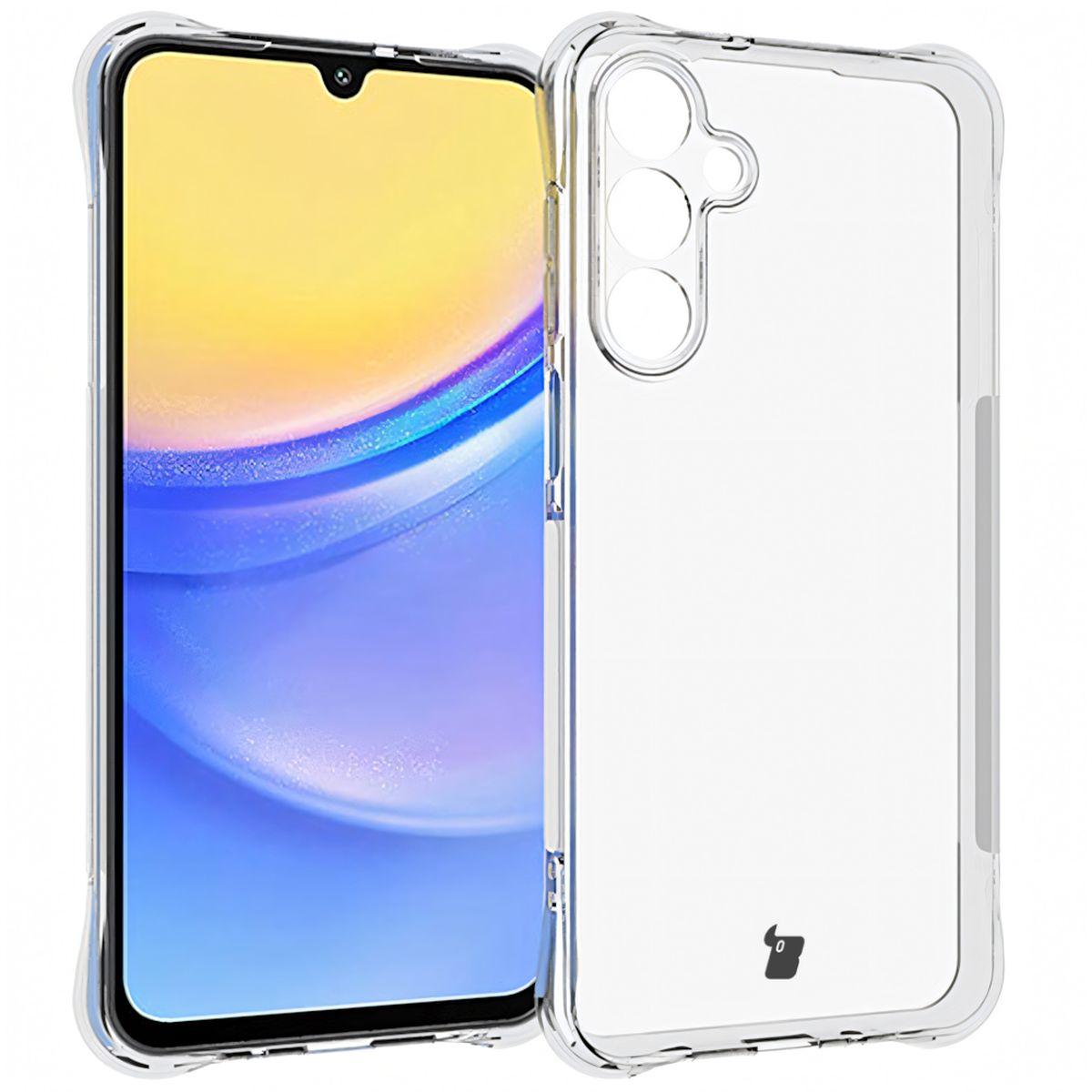 Schutzhülle + 2x gehärtetes Glas für Galaxy A16 4G/5G, Bizon Case Clear Pack, Transparent