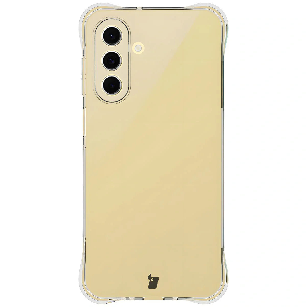 Schutzhülle + 2x gehärtetes Glas für Galaxy A26 5G, Bizon Case Clear Pack, Transparent