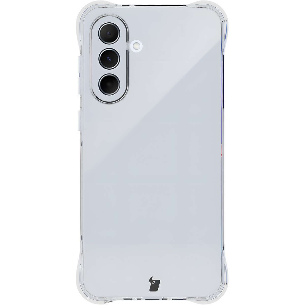 Schutzhülle + 2x gehärtetes Glas für Samsung Galaxy A56 5G, Bizon Case Clear Pack, Transparent