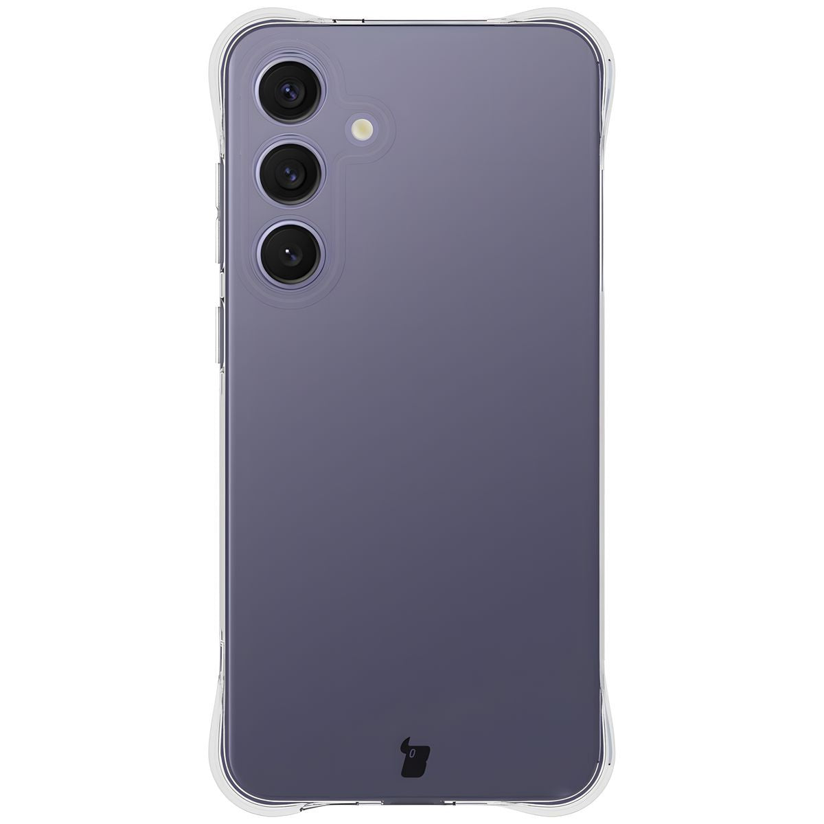 Schutzhülle + 2x gehärtetes Glas für Galaxy S25 Plus, Bizon Case Clear Pack, Transparent