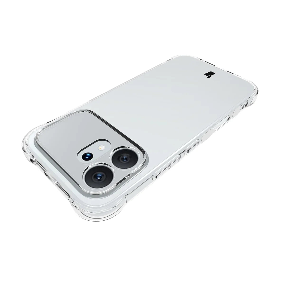 Handyhülle + 2x Folie für Honor 600 5G, Bizon Case Clear Pack, Transparent
