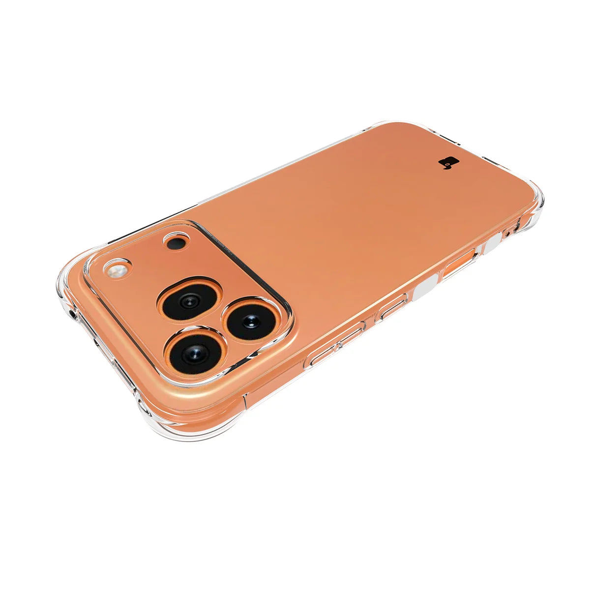 Handyhülle + 2x Folie für Honor 600 Pro 5G, Bizon Case Clear Pack, Transparent