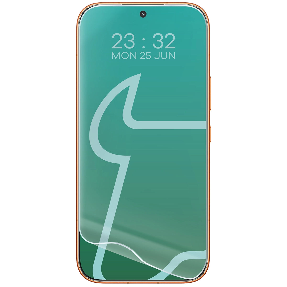 Handyhülle + 2x Folie für Honor 600 Pro 5G, Bizon Case Clear Pack, Transparent