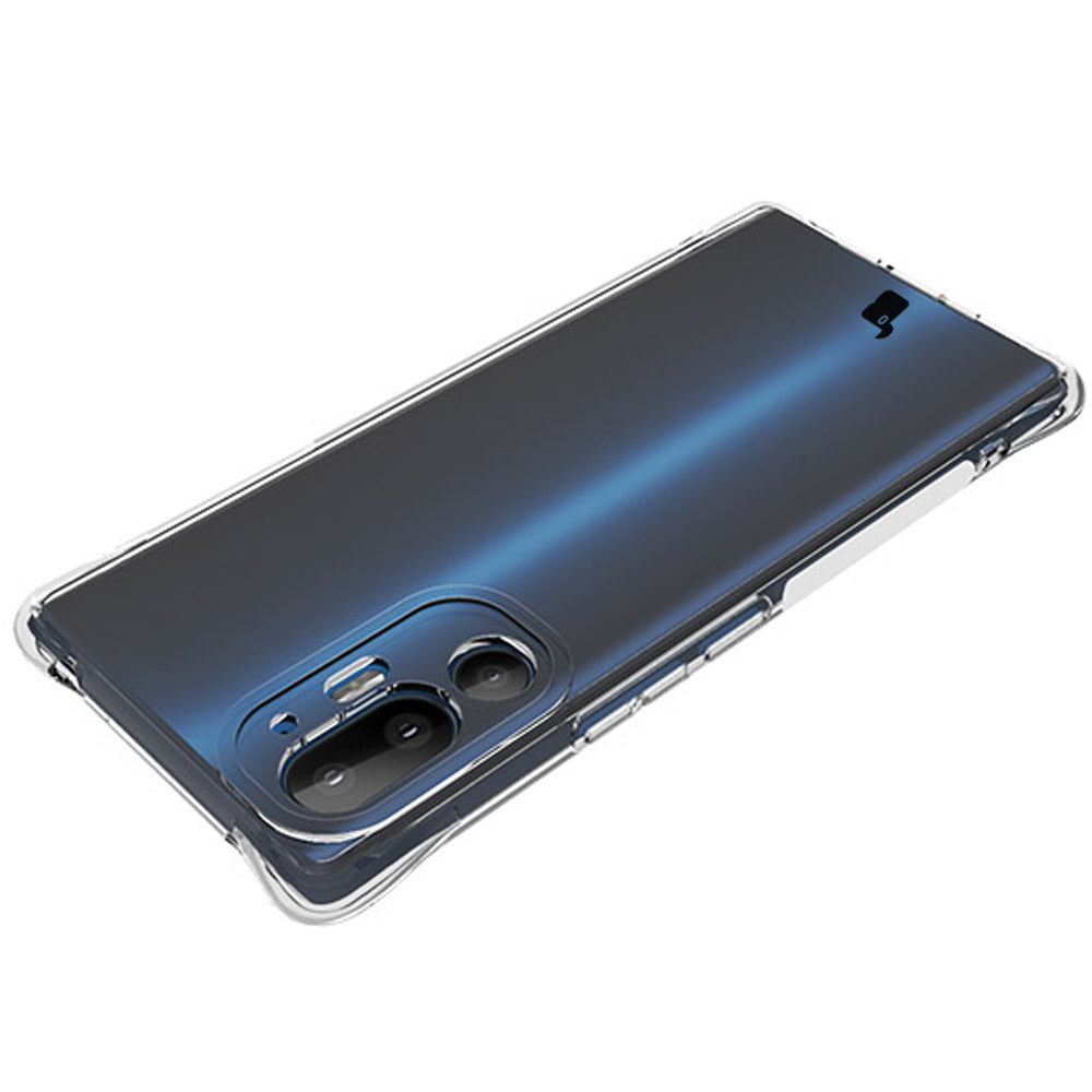Schutzhülle + 2x Folie für HTC U24 Pro, Bizon Case Clear Pack, Transparent