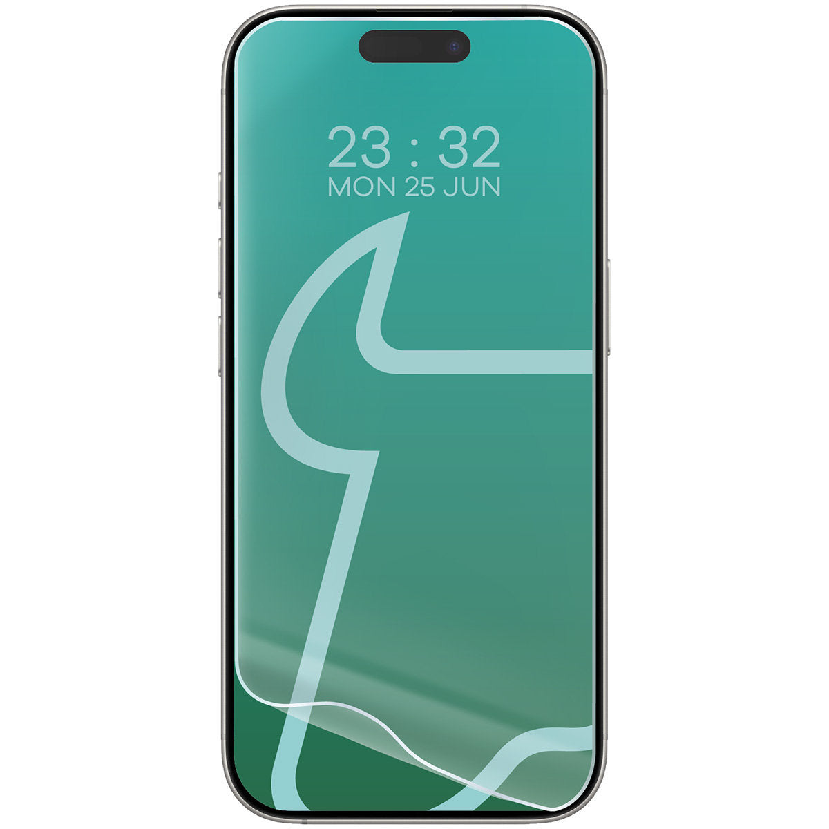 Handyhülle + 2x Folie + Kameraschutz für iPhone 16 Pro, Bizon Case Clear Pack, Transparent
