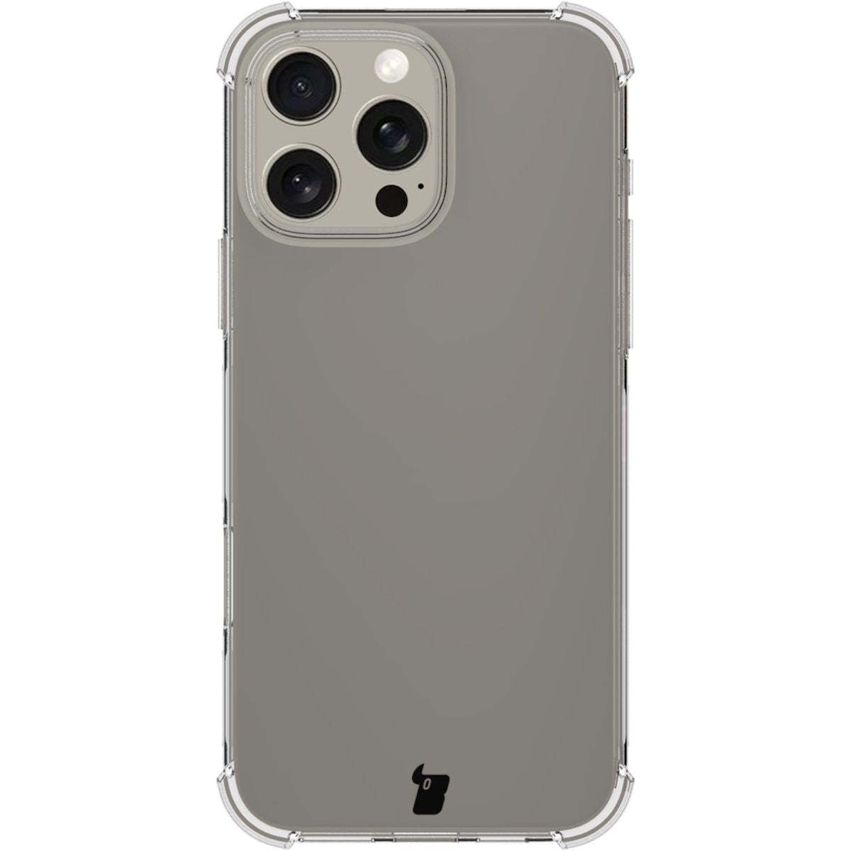 Handyhülle + 2x Folie + Kameraschutz für iPhone 16 Pro Max, Bizon Case Clear Pack, Transparent