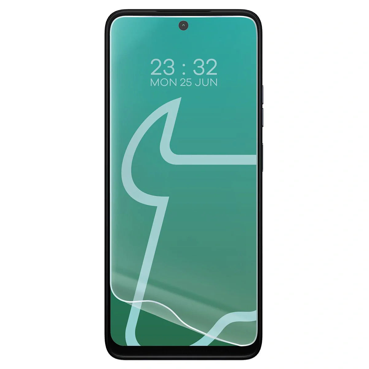 Handyhülle + 2x Folie für Motorola Moto G35 5G, Bizon Case Clear Pack, Transparent