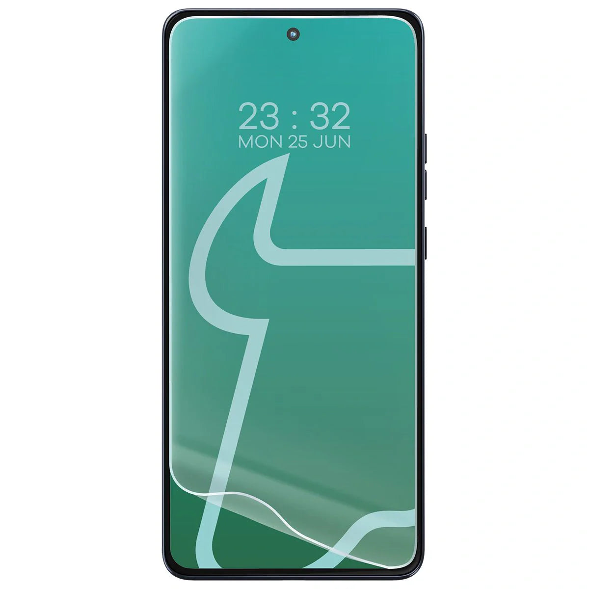 Handyhülle + 2x Folie für Motorola Moto G86 5G, Bizon Case Clear Pack, Transparent