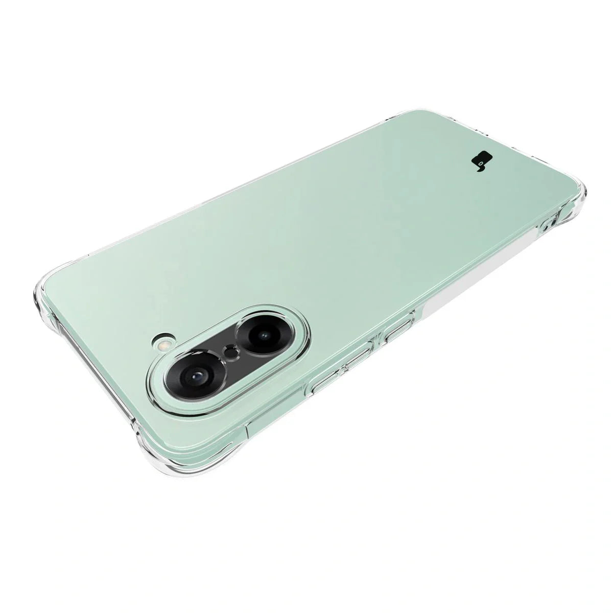 Schutzhülle + 2x gehärtetes Glas für OnePlus Nord CE5 5G, Bizon Case Clear Pack, Transparent