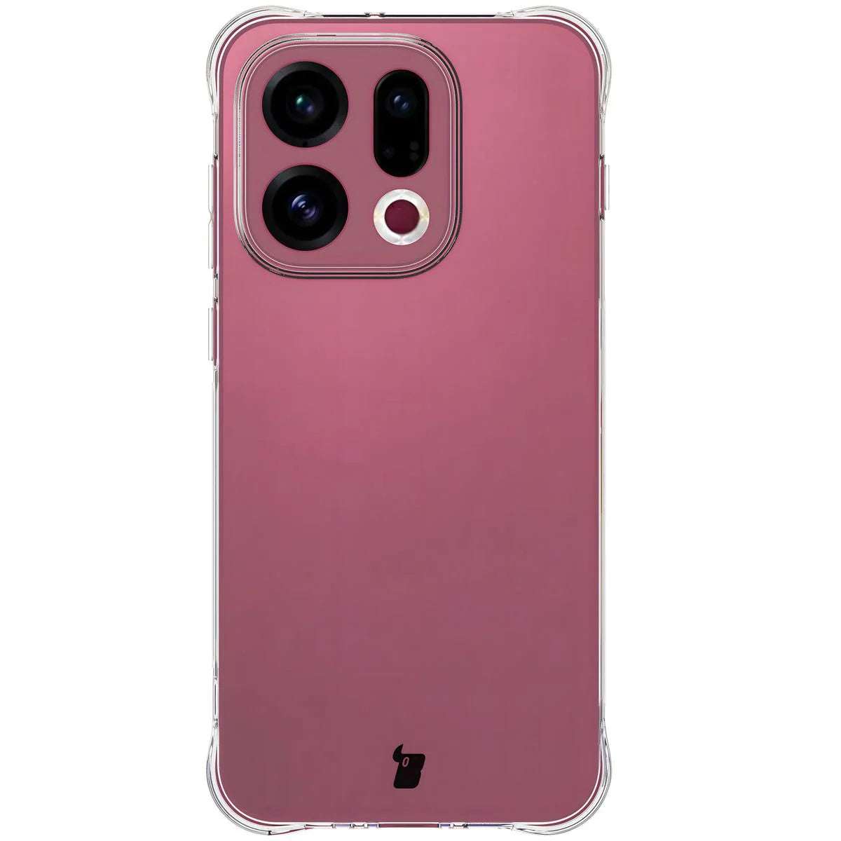 Handyhülle + 2x Folie für Oppo Find X9, Bizon Case Clear Pack, Transparent