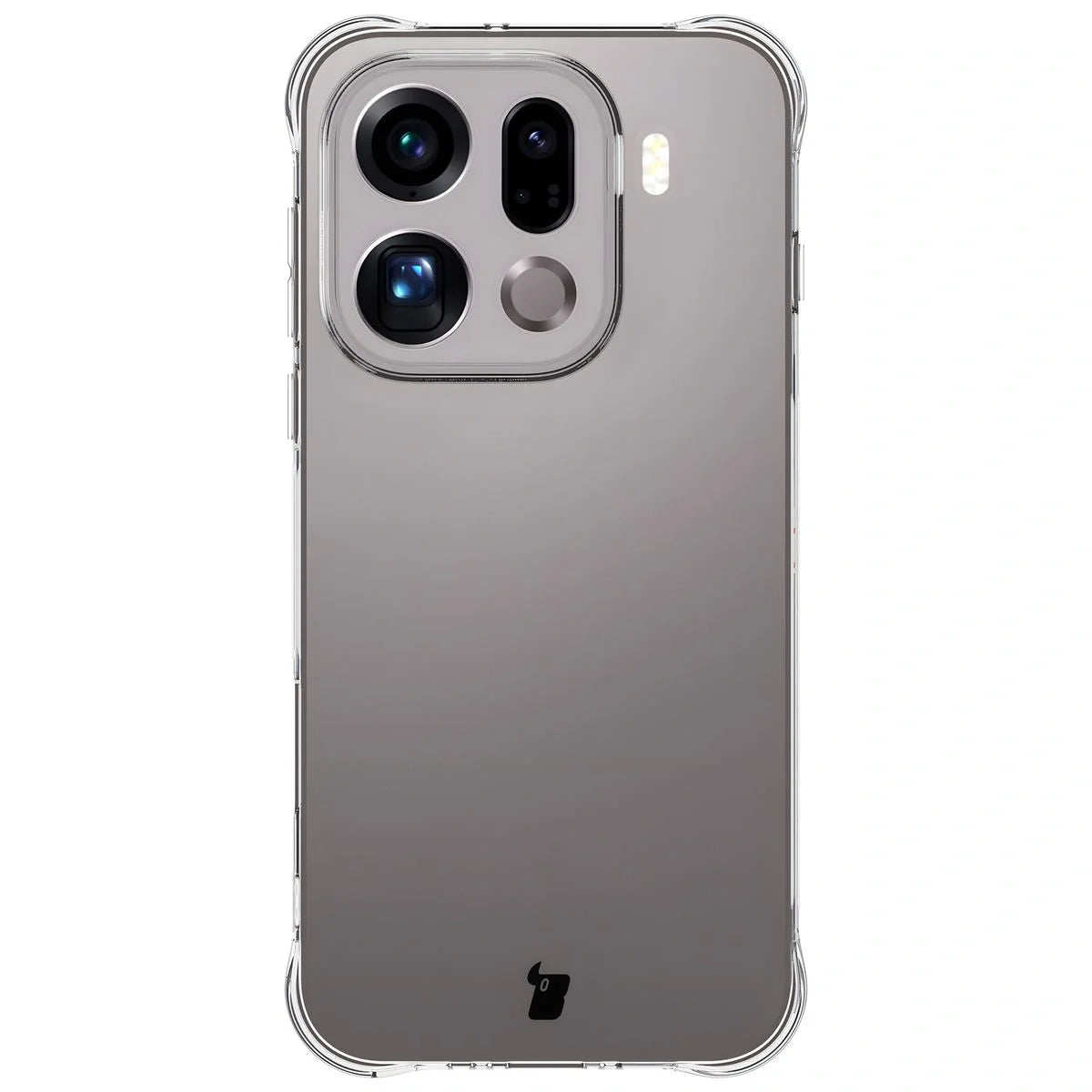 Handyhülle + 2x Folie für Oppo Find X9 Pro, Bizon Case Clear Pack, Transparent