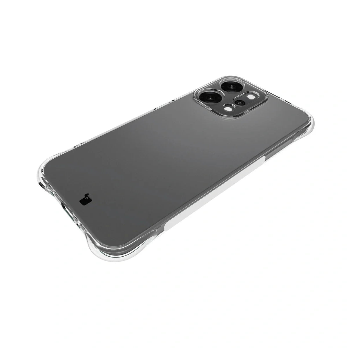 Handyhülle + 2x Folie für Oppo Reno 14, Bizon Case Clear Pack, Transparent