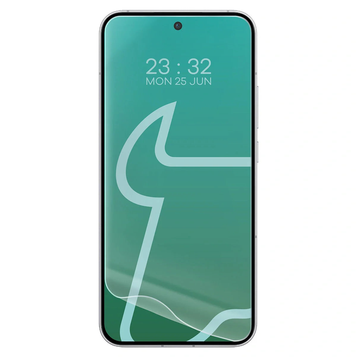 Handyhülle + 2x Folie für Oppo Reno 14, Bizon Case Clear Pack, Transparent