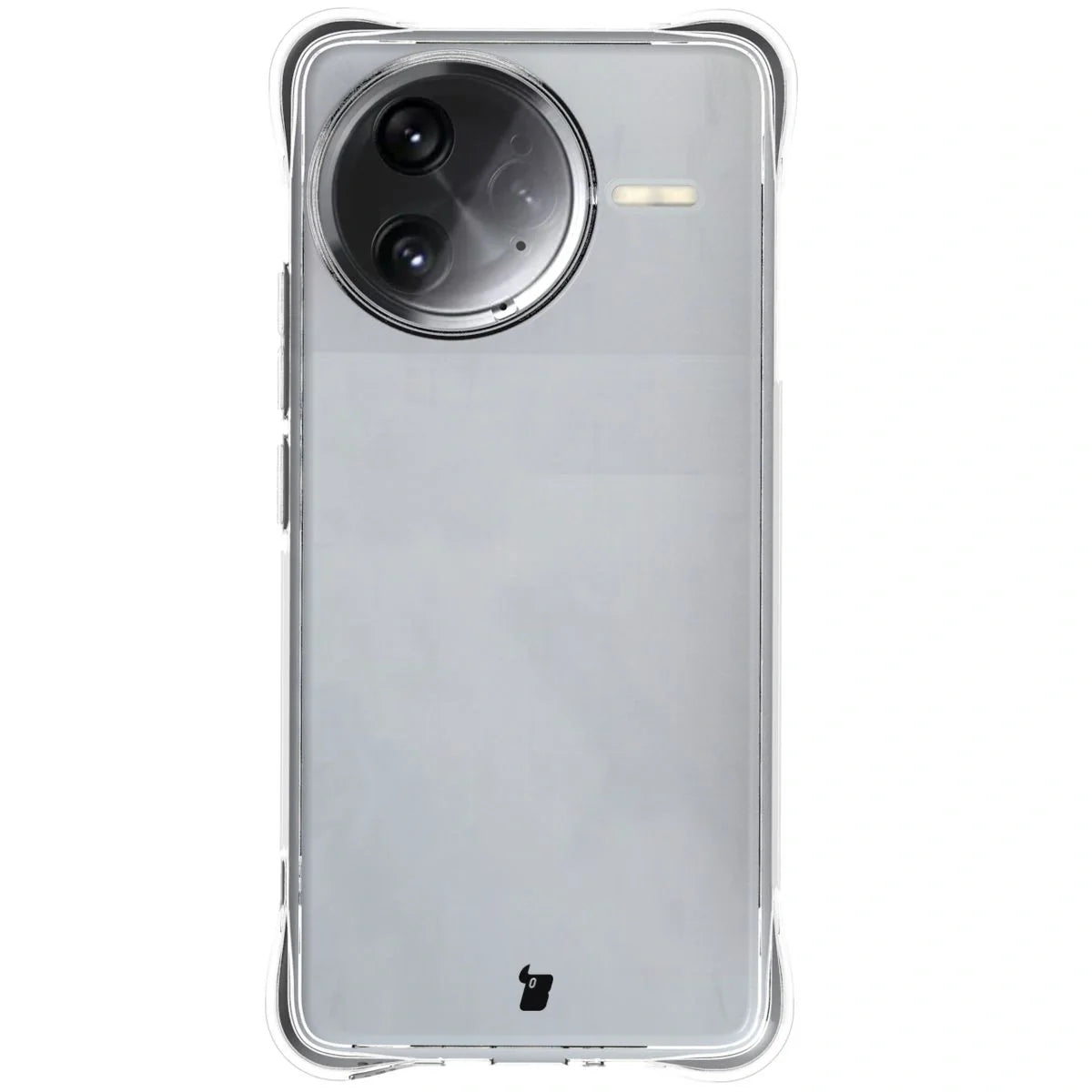 Schutzhülle + 2x gehärtetes Glas für Xiaomi Poco F7 Ultra, Bizon Case Clear Pack, Transparent