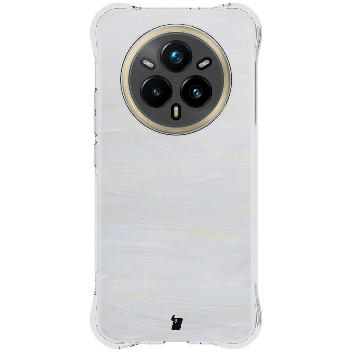 Handyhülle + 2x Folie für Realme 14 Pro Plus 5G, Bizon Case Clear Pack, Transparent