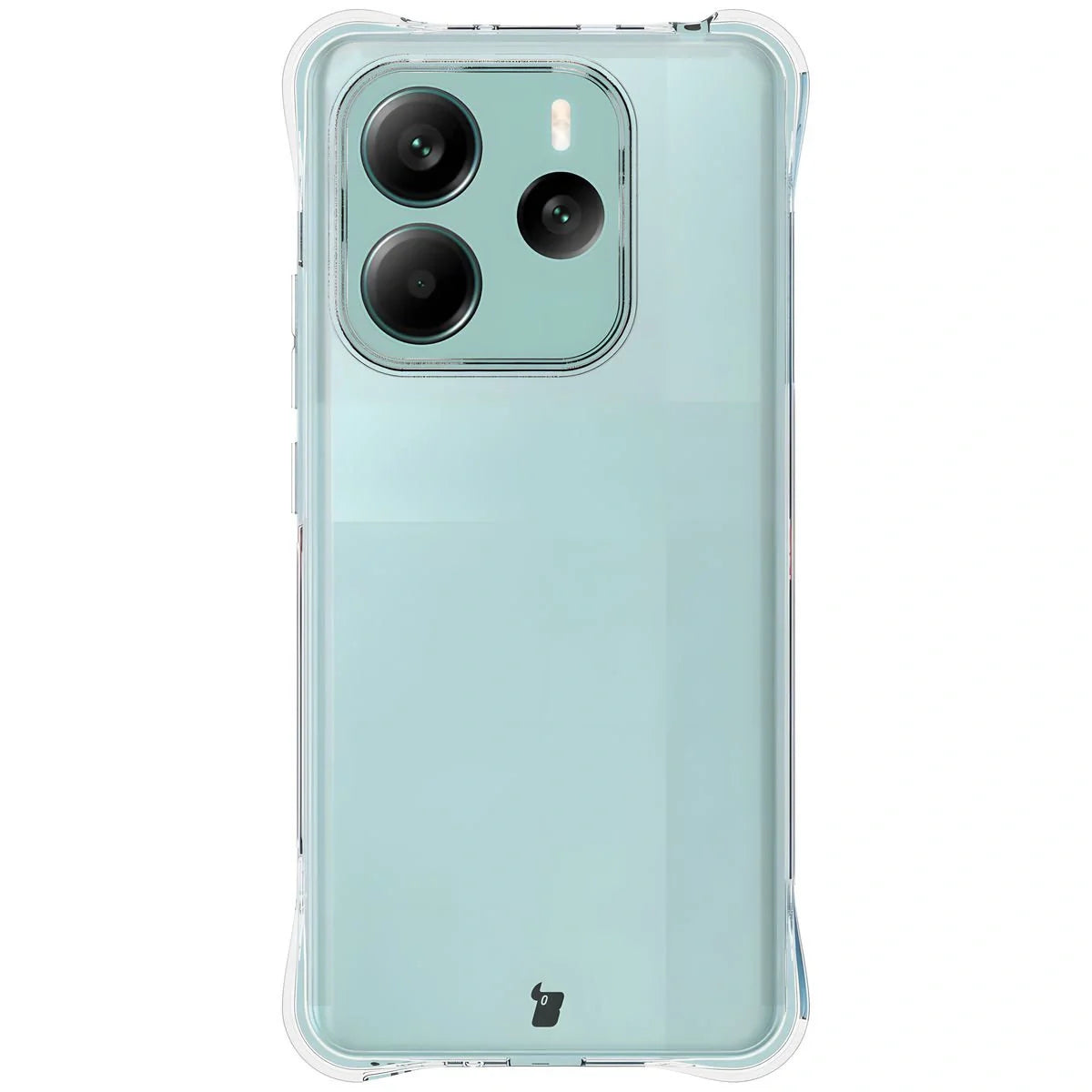 Schutzhülle + 2x gehärtetes Glas für Xiaomi Redmi Note 14 5G, Bizon Case Clear Pack, Transparent