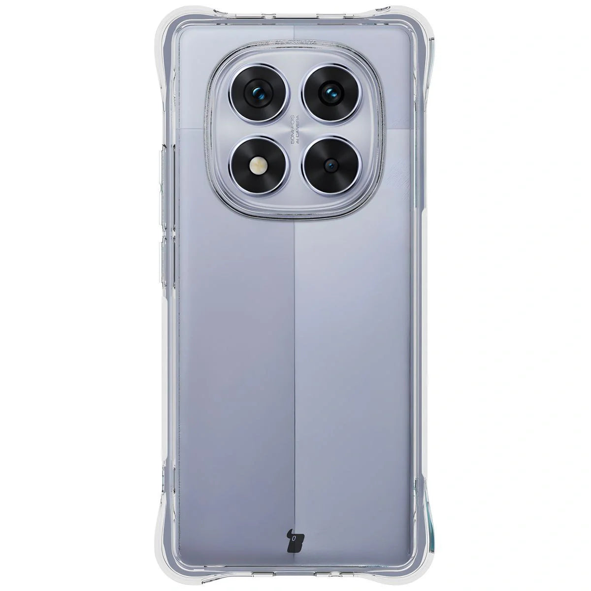 Handyhülle + 2x Folie für Xiaomi Redmi Note 14 Pro 5G, Bizon Case Clear Pack, Transparent
