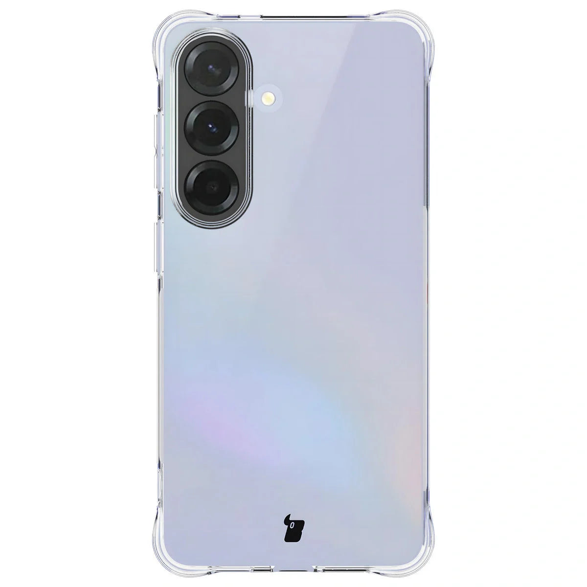 Schutzhülle + 2x gehärtetes Glas für Galaxy S26, Bizon Case Clear Pack, Transparent