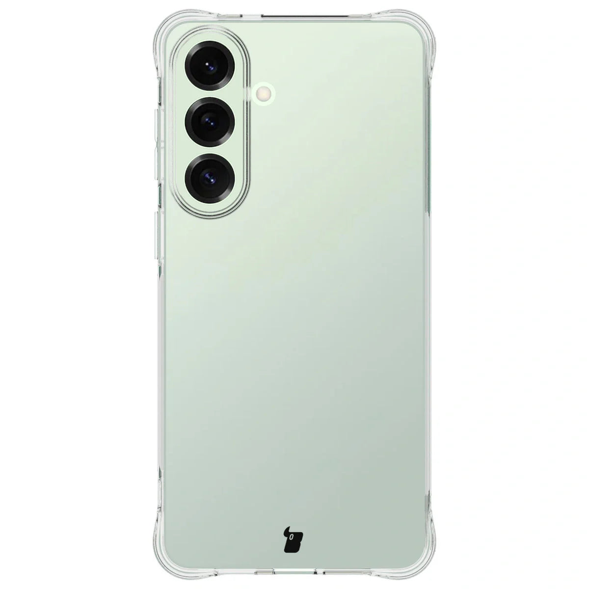 Schutzhülle + 2x gehärtetes Glas für Galaxy S26 Plus, Bizon Case Clear Pack, Transparent