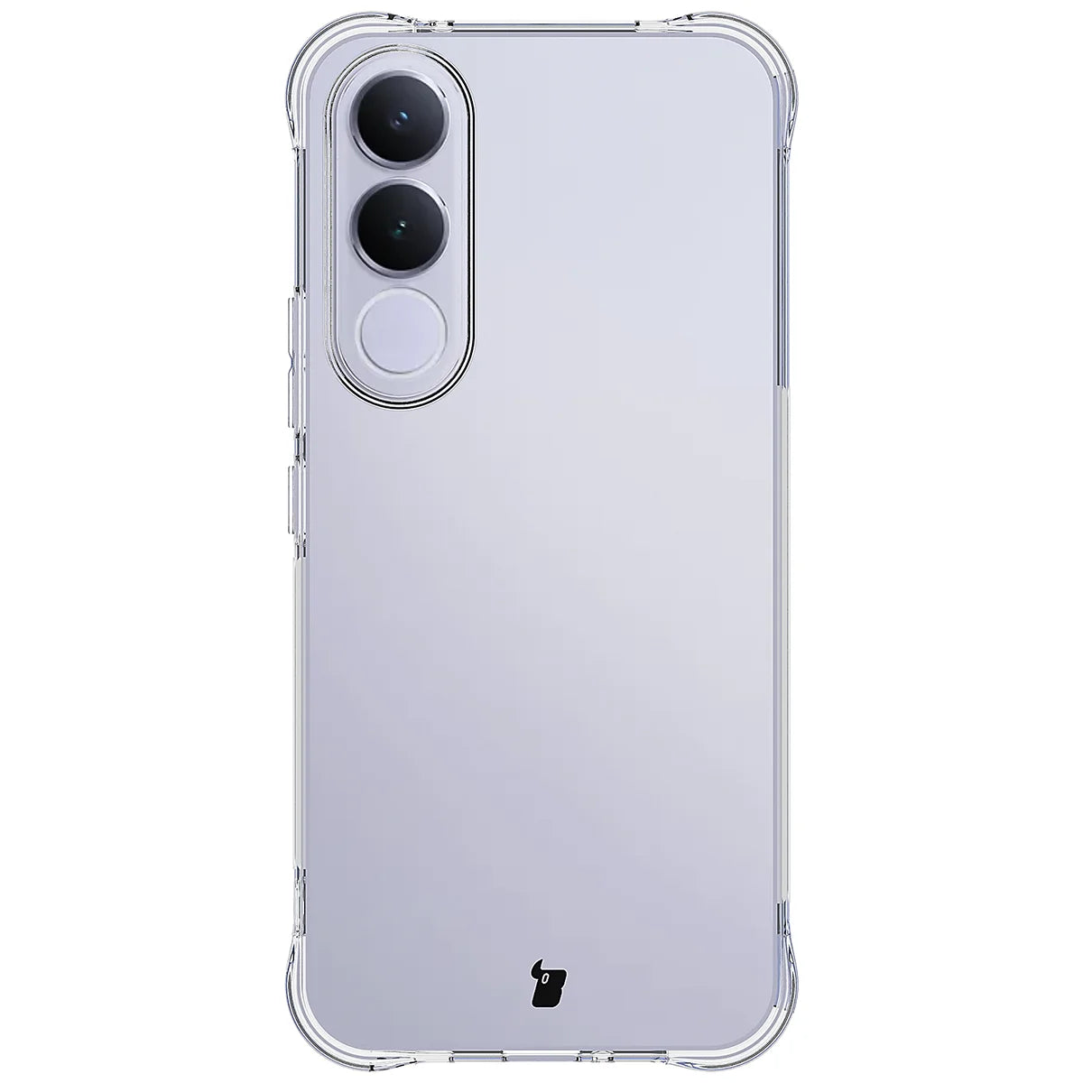Schutzhülle + 2x gehärtetes Glas für Vivo V70 FE 5G, Bizon Case Clear Pack, Transparent