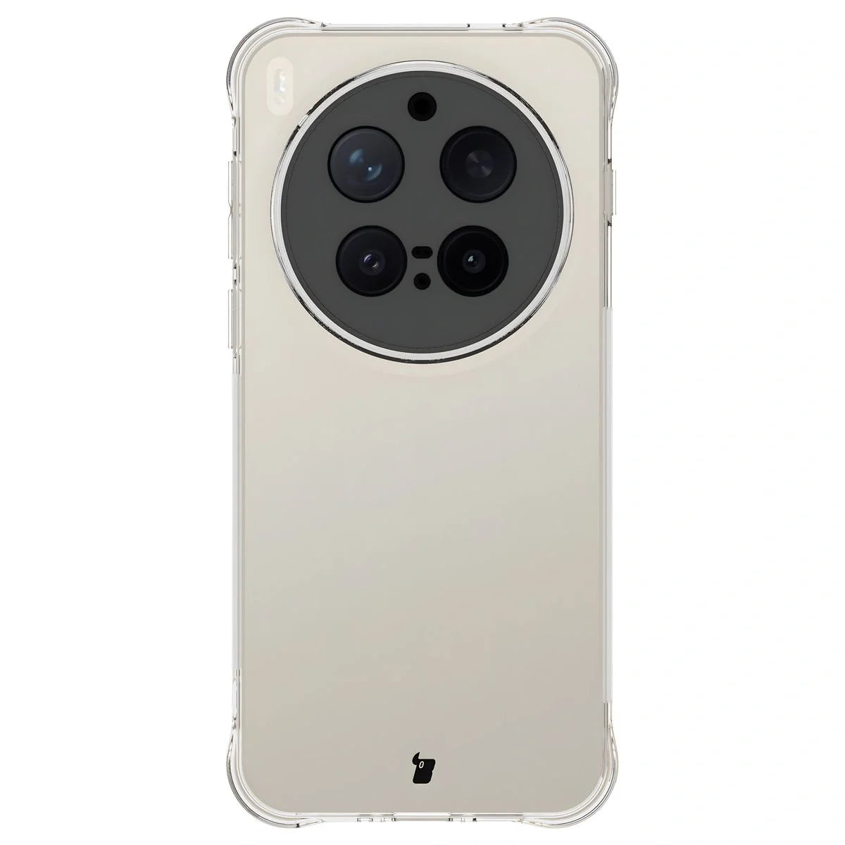Handyhülle + 2x Folie für Vivo X300 Pro, Bizon Case Clear Pack, Transparent