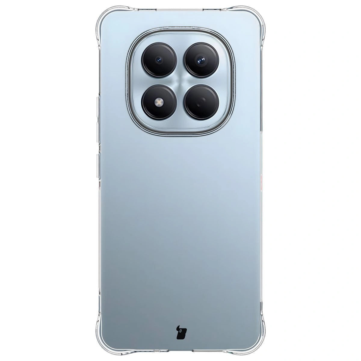 Handyhülle + 2x Folie für Xiaomi Redmi Note 15 Pro 4G, Bizon Case Clear Pack, Transparent