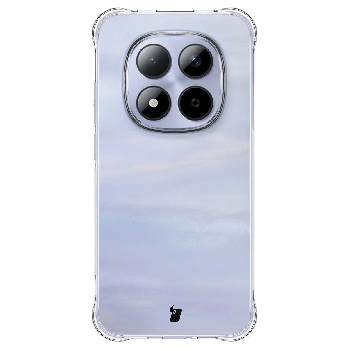 Handyhülle + 2x Folie für Xiaomi Redmi Note 15 Pro 5G, Bizon Case Clear Pack, Transparent