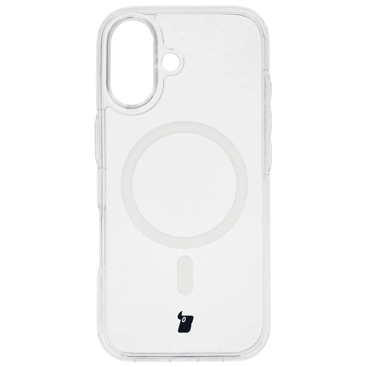 Handyhülle mit Magnetring für iPhone 17, Bizon Case CrystalO, Transparent