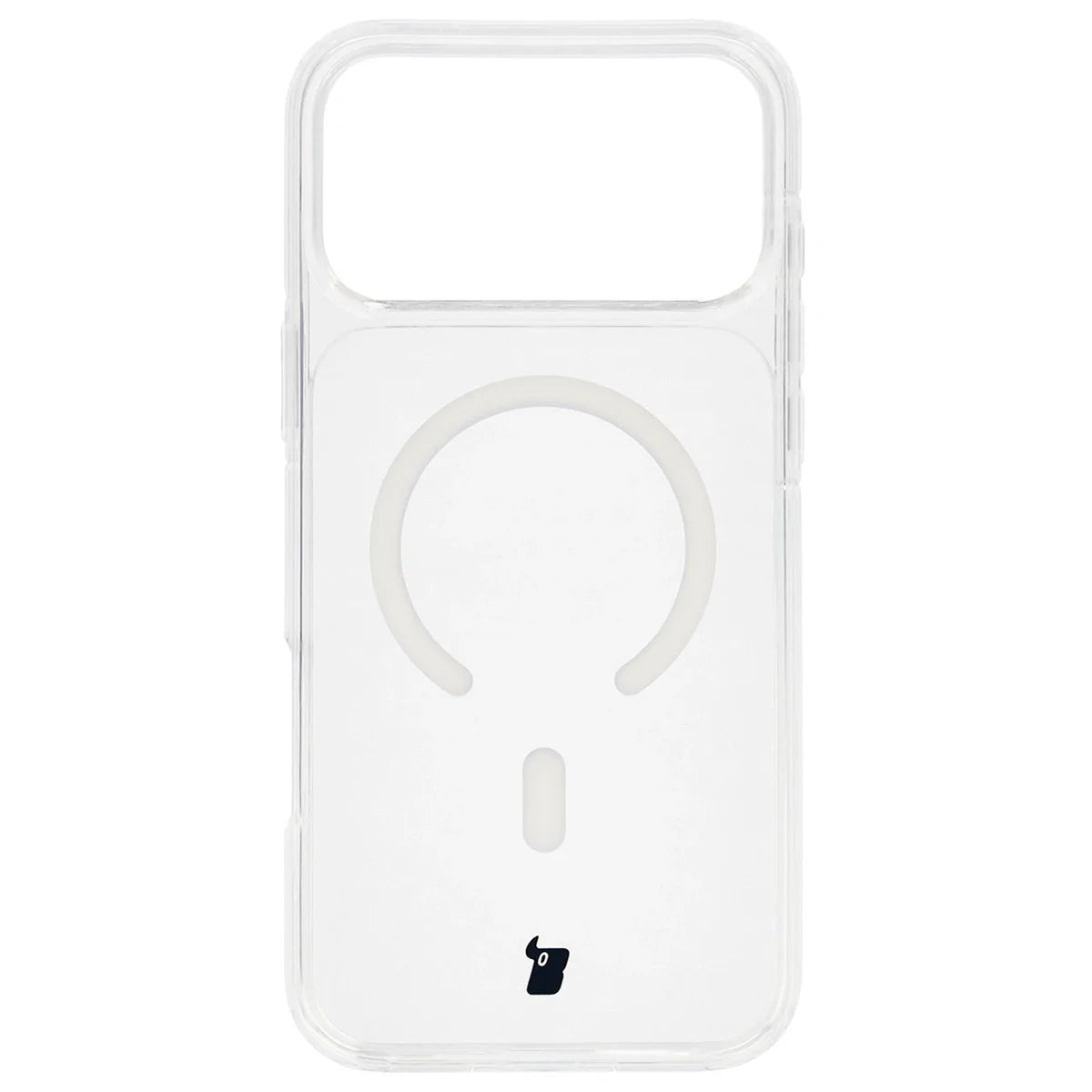 Handyhülle mit Magnetring für iPhone 17 Pro Max, Bizon Case CrystalO, Transparent