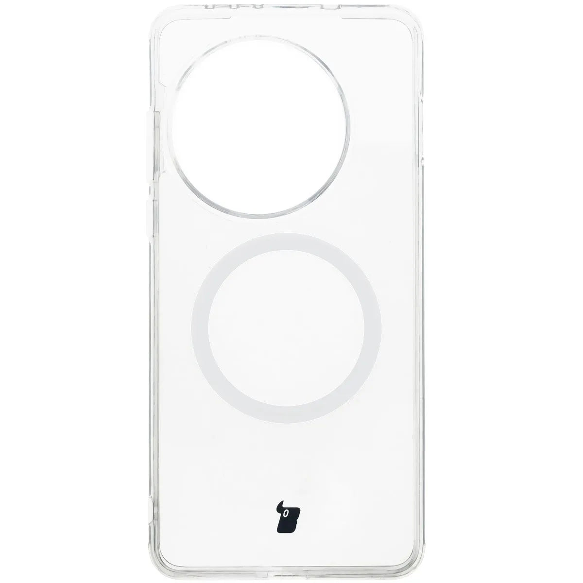 Handyhülle mit Magnetring für OnePlus 13R, Bizon Case CrystalO, Transparent