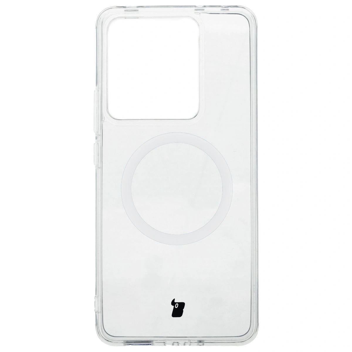 Handyhülle mit Magnetring für Realme GT 7 / 7T, Bizon Case CrystalO, Transparent
