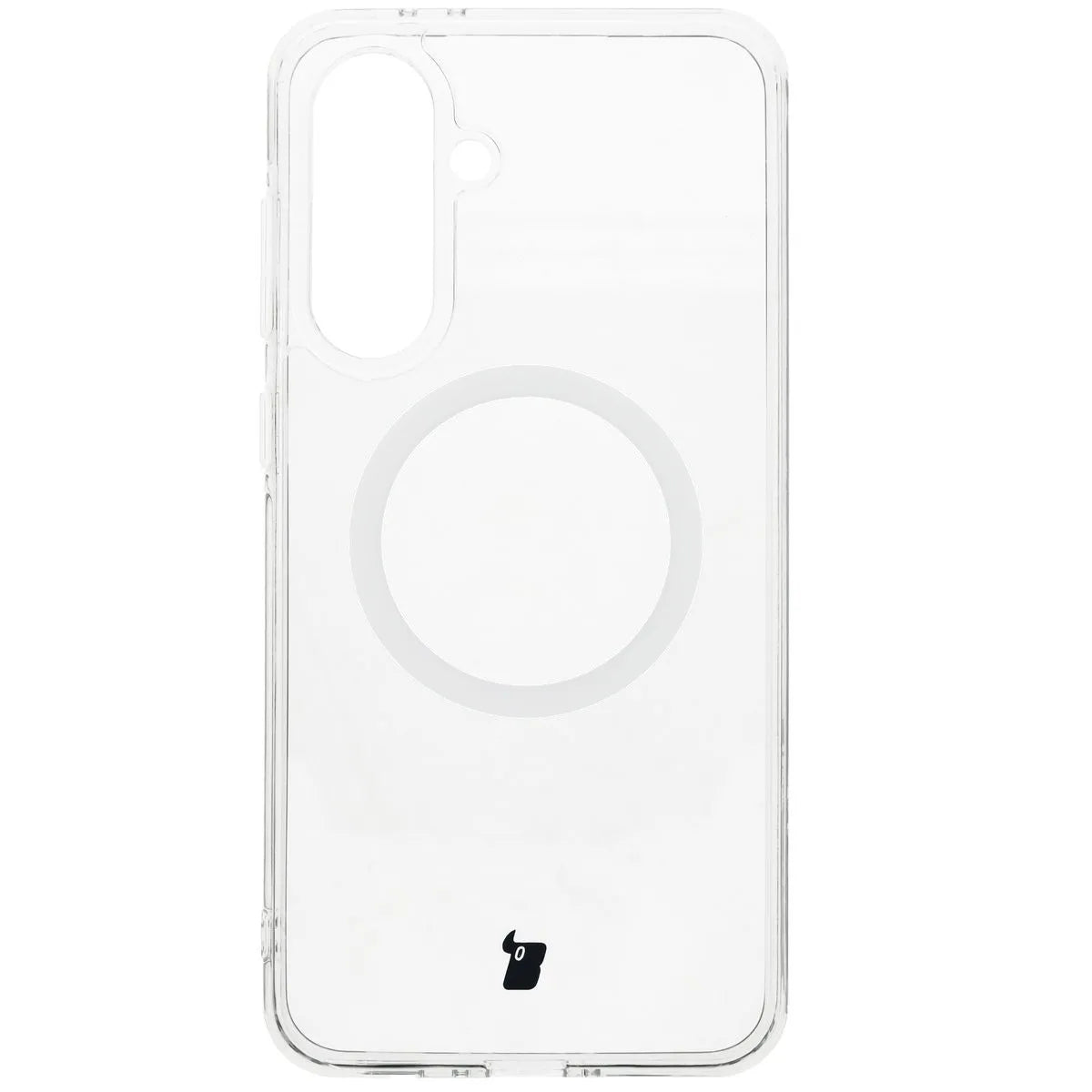 Handyhülle mit Magnetring für Galaxy A36 5G, Bizon Case CrystalO, Transparent
