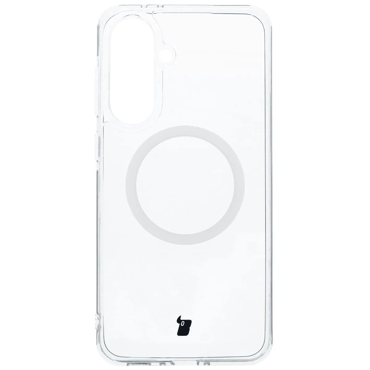 Handyhülle mit Magnetring für Galaxy A56 5G, Bizon Case CrystalO, Transparent