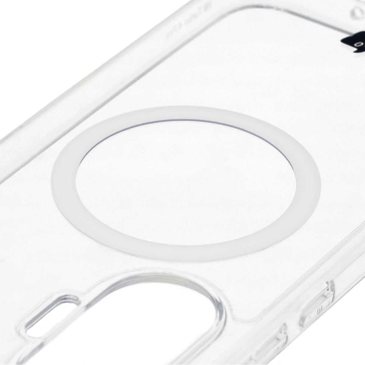 Handyhülle mit Magnetring für Xiaomi POCO F7, Bizon Case CrystalO, Transparent
