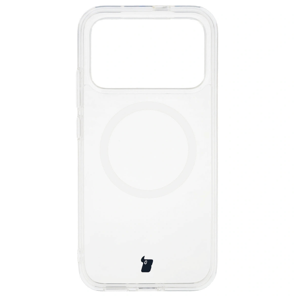 Handyhülle mit Magnetring für Xiaomi POCO F8 Pro, Bizon Case CrystalO, Transparent