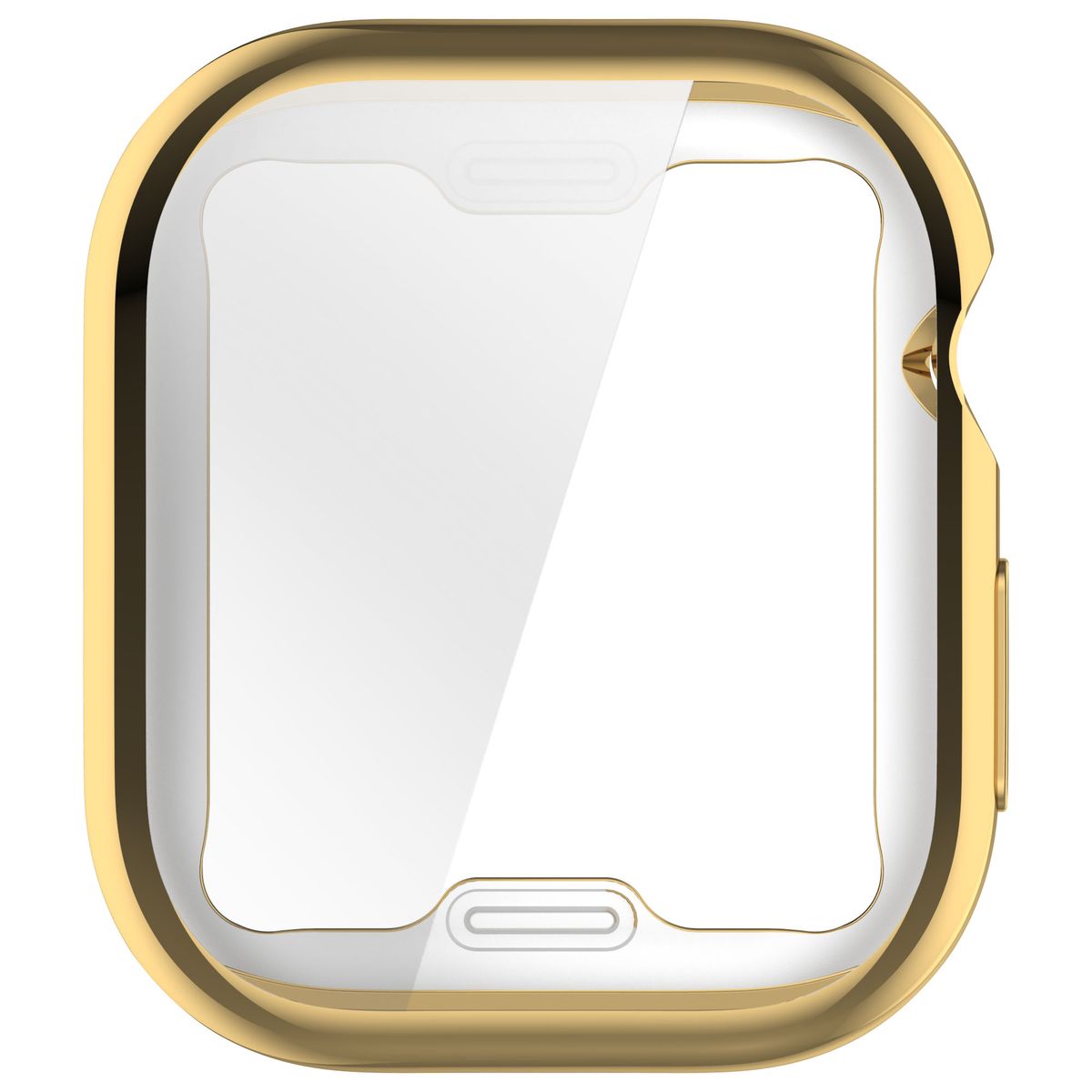Schutzhülle für Apple Watch 11 / 10 (46mm), Bizon Case Watch Felipe, Gold